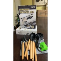 Forc 19 Piece Silicone Cooking Utensils Set. 2000 Sets. EXW Los Angeles